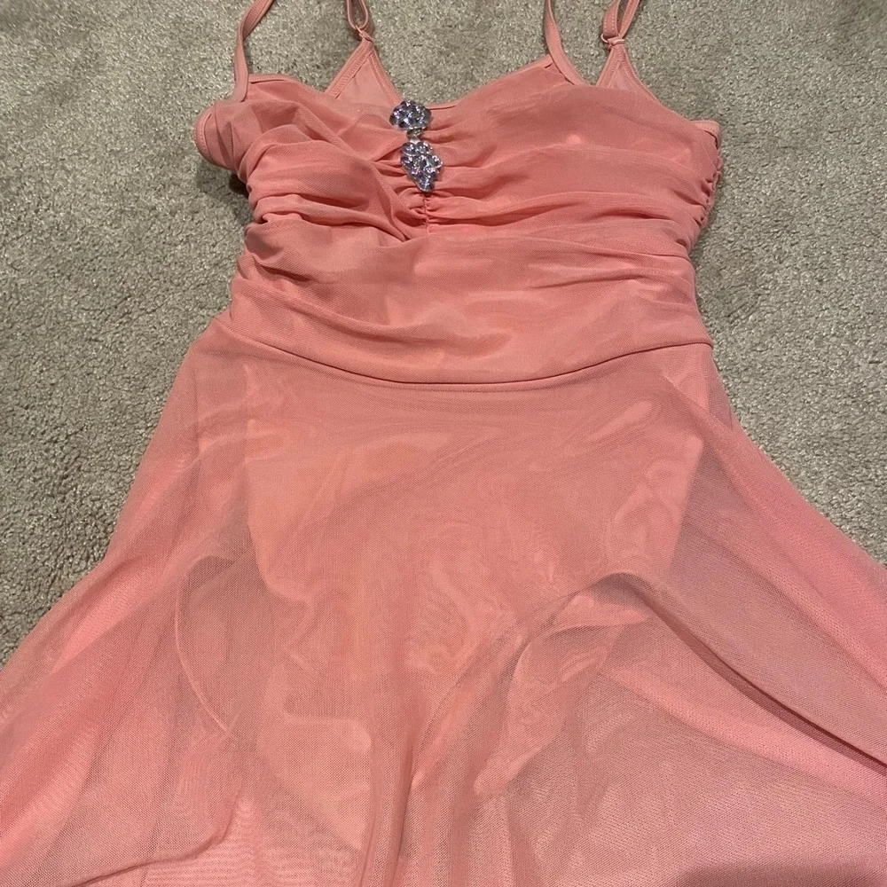 BALERA JEWELED PINCH-FRONT DRESS D13076 size LC (size 14)
